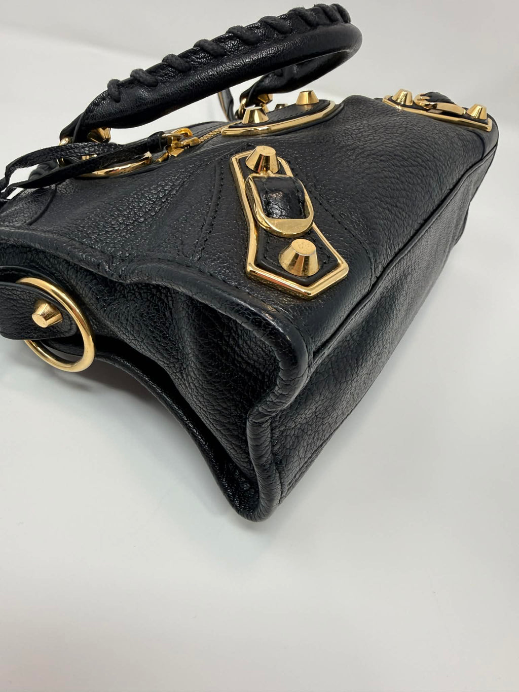 Balenciaga Mini City Bag Black with Mirror