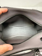 Balenciaga Smooth Calfskin Neo Classic Silver Hardware Mini City Grey