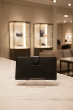 Chanel Caviar Timeless CC French Wallet Black