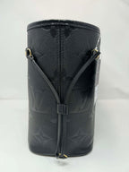 Louis Vuitton Neverfull MM Empreinte Leather Black with Pouch