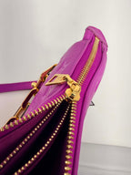 Louis Vuitton Lambskin Embossed Monogram Coussin BB Orchid