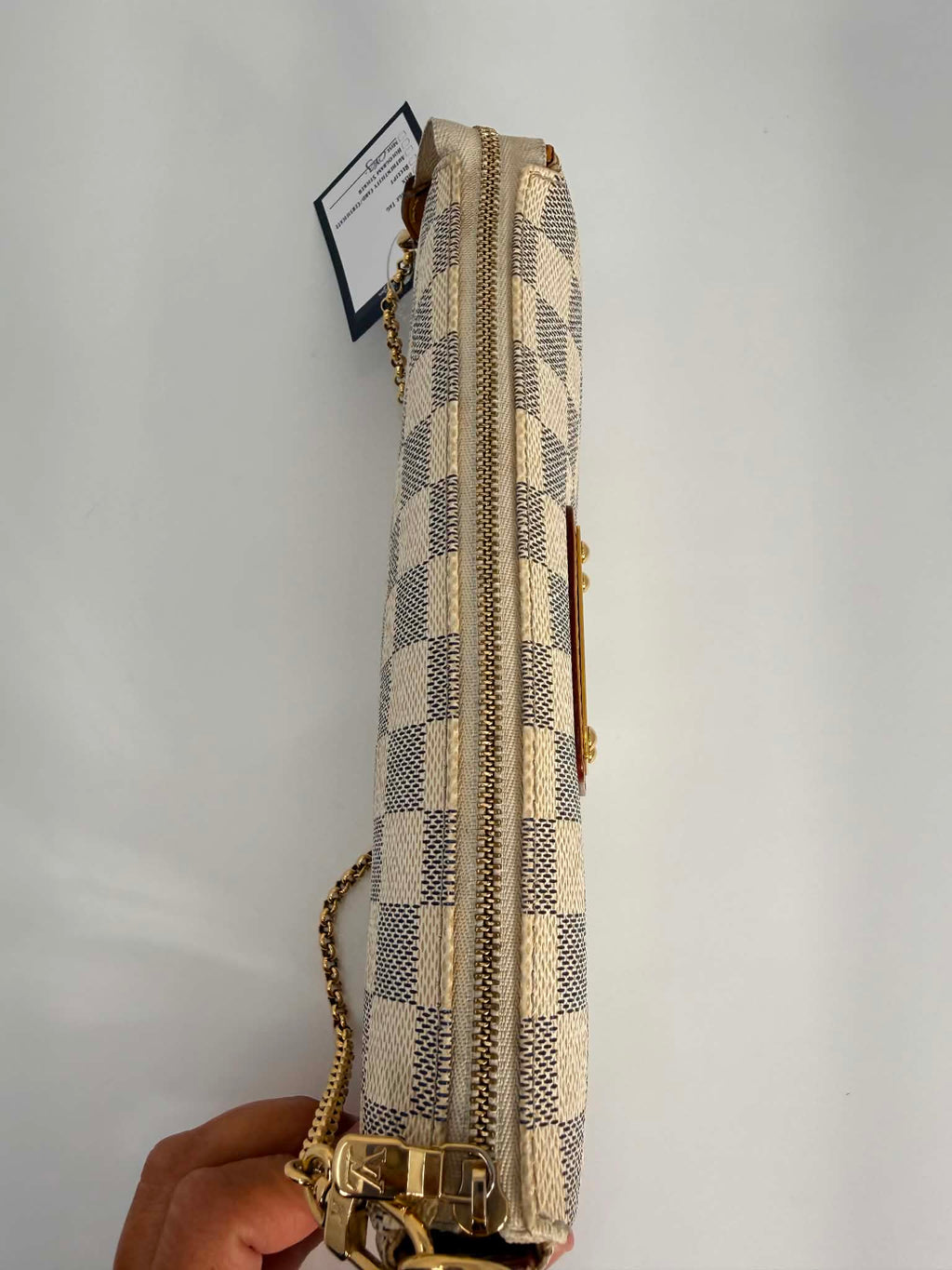 Louis Vuitton Damier Azur Eva Clutch