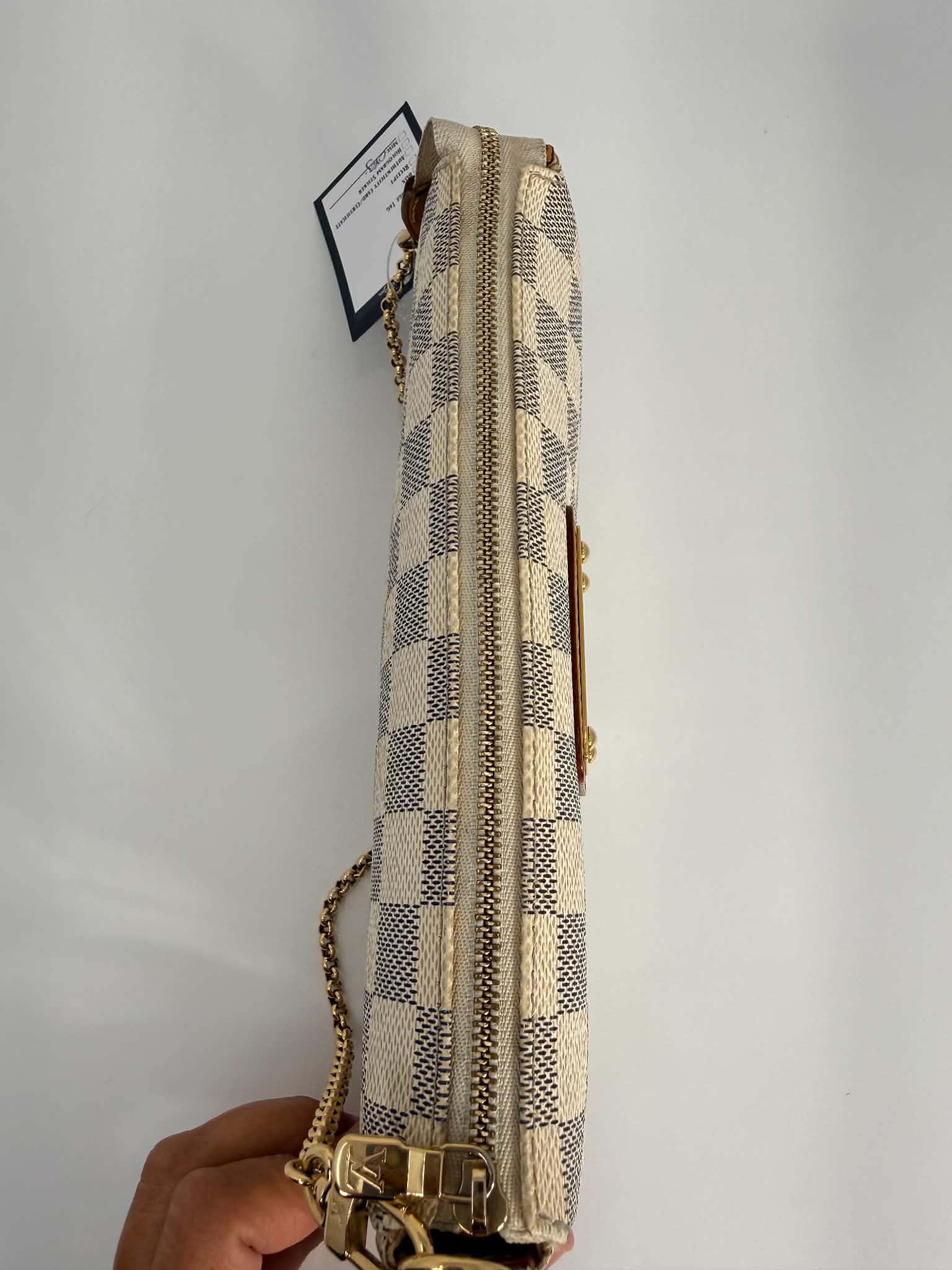 Louis Vuitton Damier Azur Eva Clutch