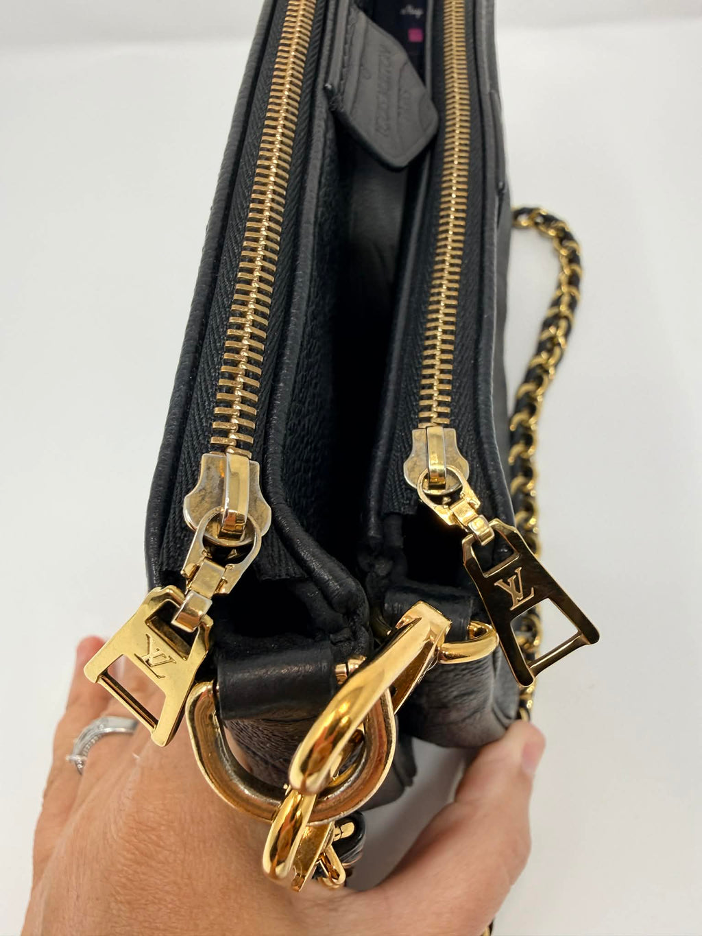 Louis Vuitton Black Empreinte Multi Pochette Accessories