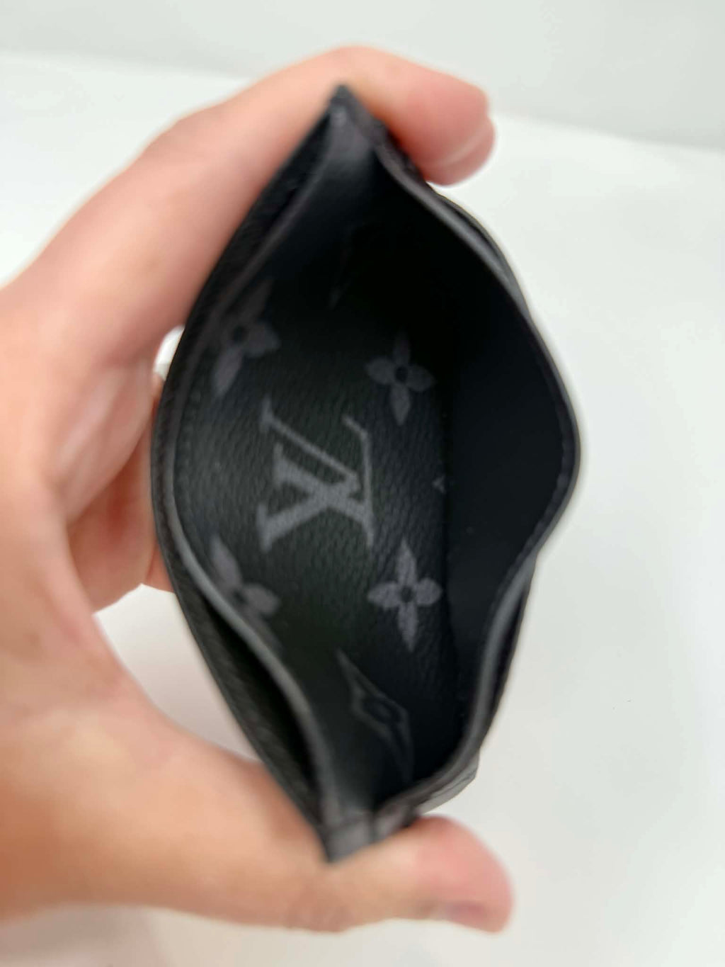 Louis Vuitton Monogram Eclipse Porte-Cartesian Double Card Holder