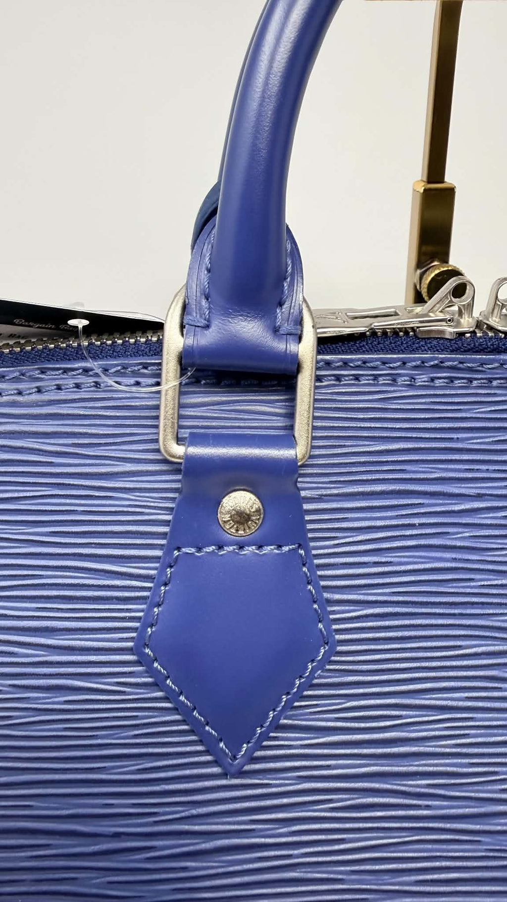 Louis Vuitton Alma PM Blue Epi