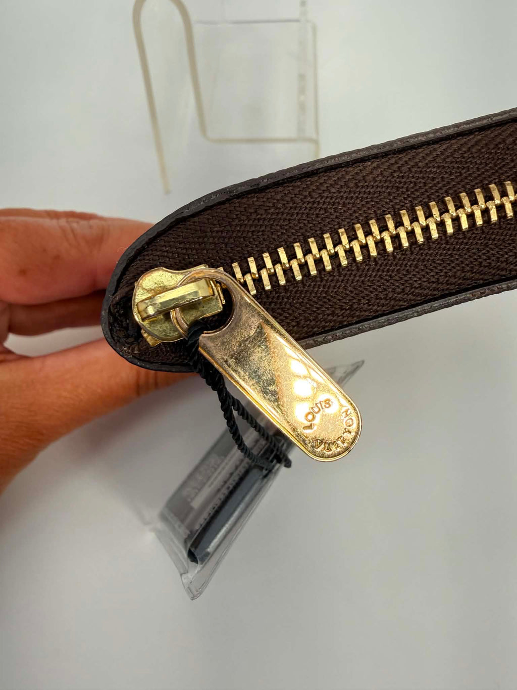 Louis Vuitton Damier Ebene Zippy Coin Purse