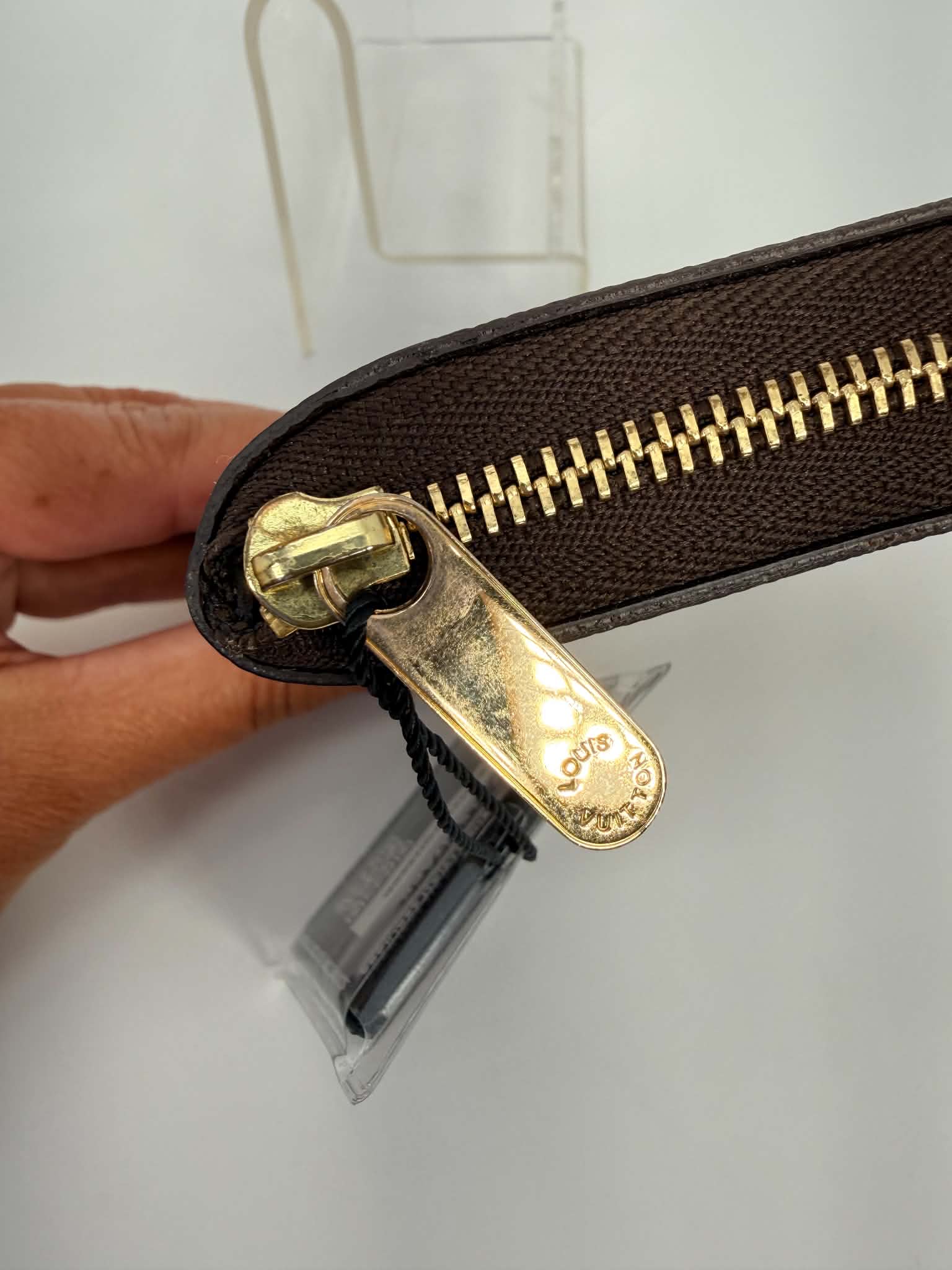 Louis Vuitton Damier Ebene Zippy Coin Purse