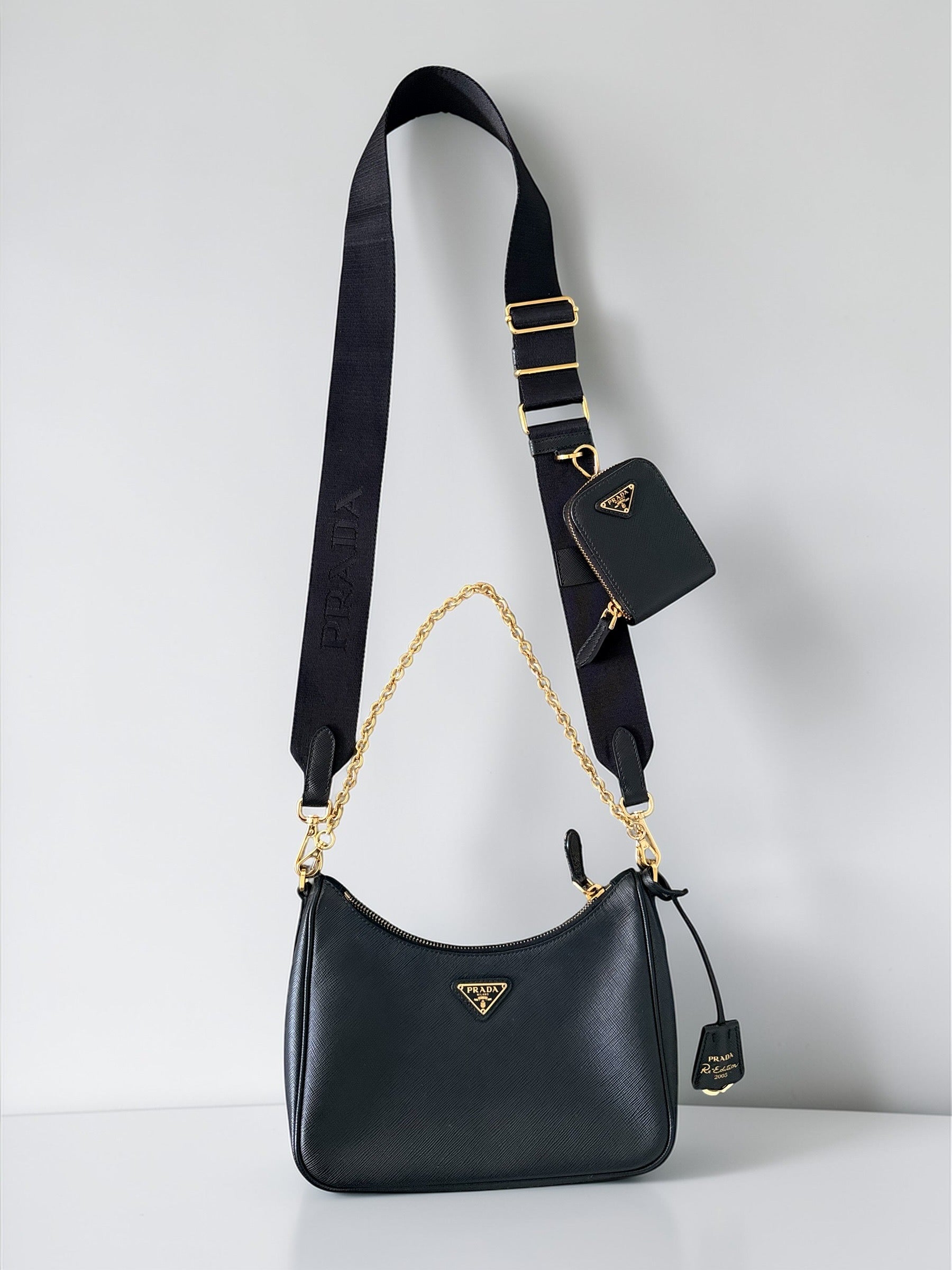 Prada Re-Edition 2005 Saffiano Leather Bag