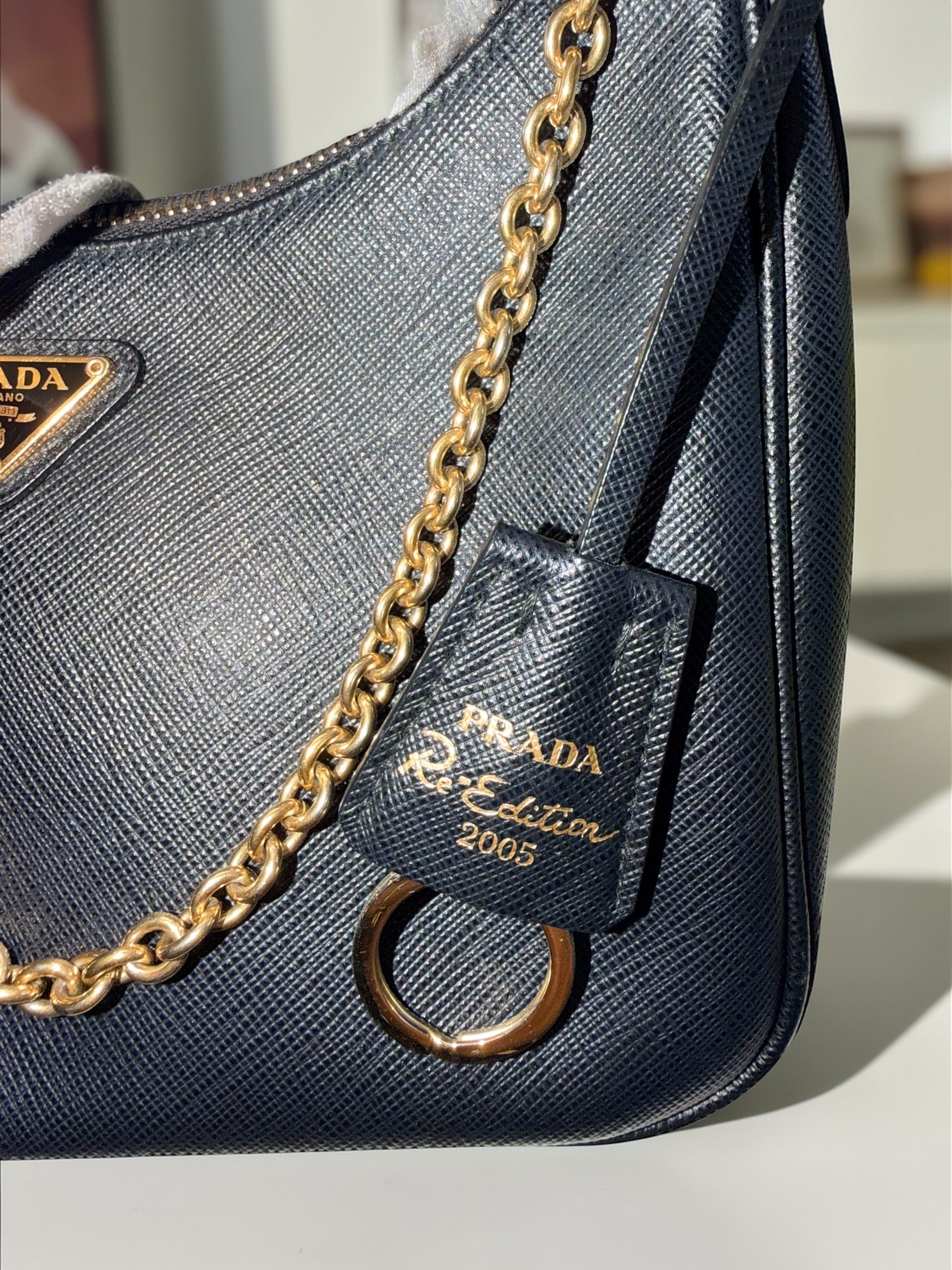 Prada Re-Edition 2005 Saffiano Leather Bag
