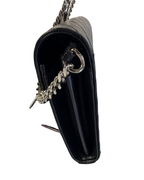 YSL Matelasse Chevron WOC Black