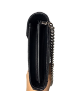 YSL Matelasse Chevron WOC Black
