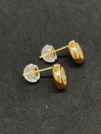 Diamond Earrings 18K Yellow Gold
