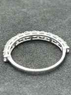 Diamond Ring in 18K White Gold