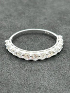 Diamond Ring in 18K White Gold