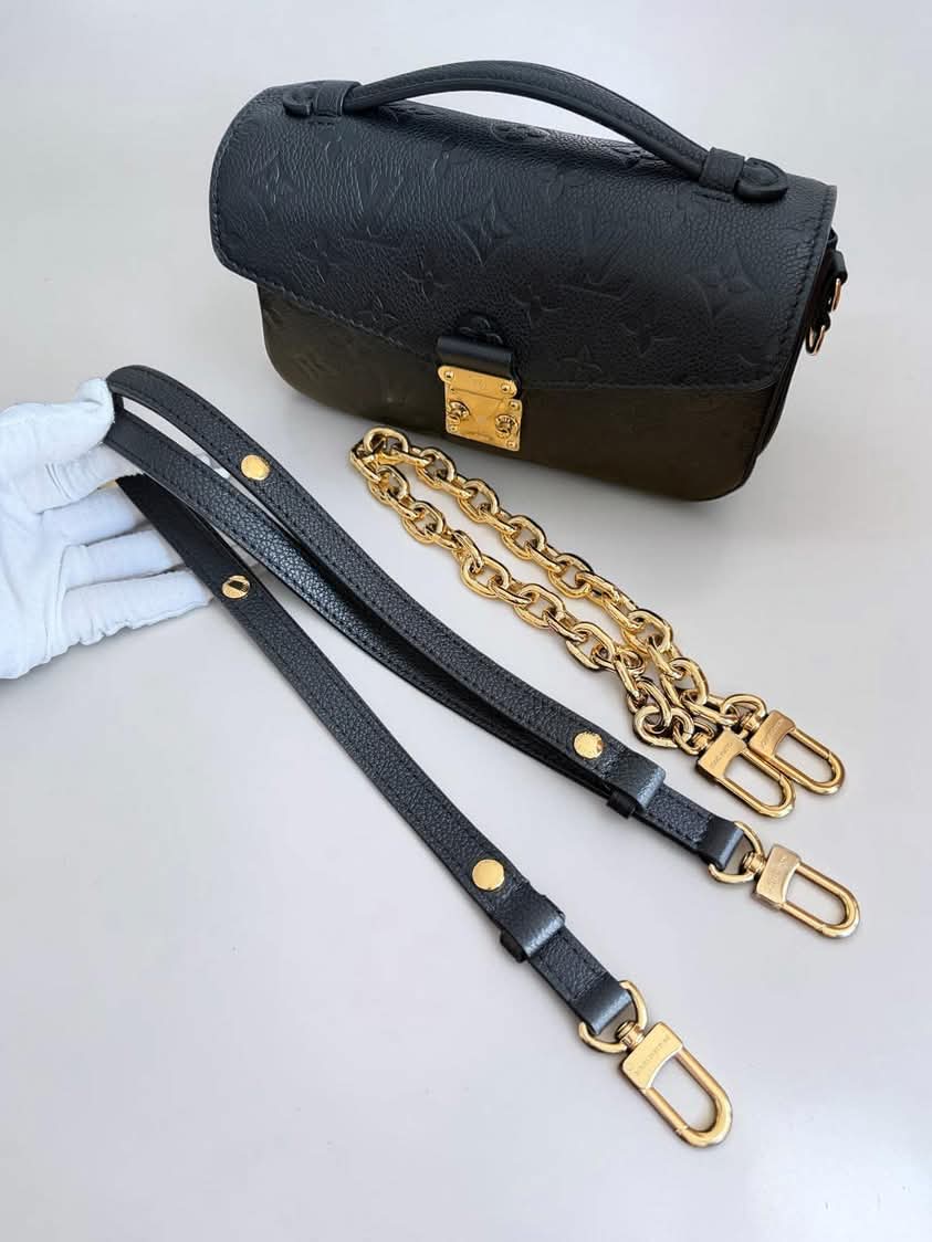 Louis Vuitton Metis East West Black Empreinte