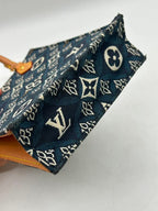 Louis Vuitton Jacquard Since 1854 Petit Sac Plat Blue