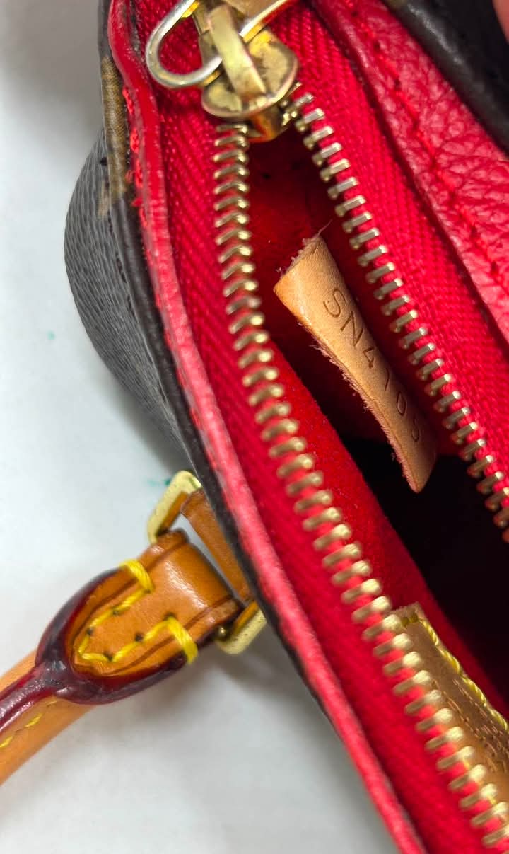 Louis Vuitton Monogram Nano Pallas Cherry