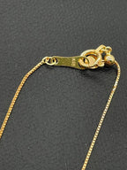 Diamond-Diamond Pendent 18k Yellow Gold