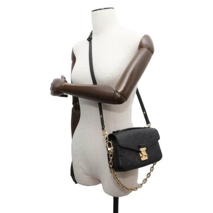 Louis Vuitton Metis East West Black Empreinte