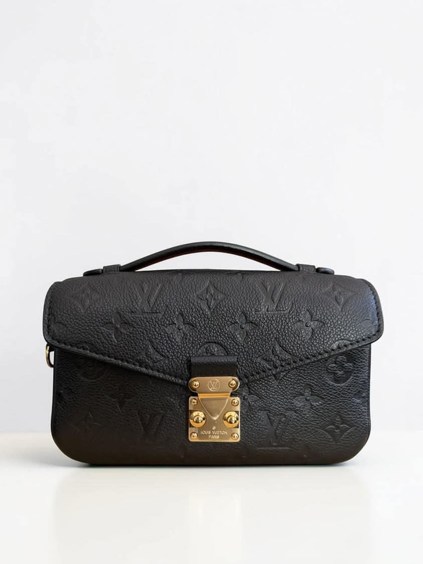 Louis Vuitton Metis East West Black Empreinte