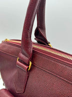 Chanel Vintage CC Pocket Tote Caviar Bordeaux
