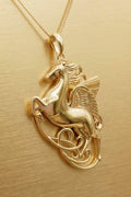 Pegasus Necklace 18K Yellow Gold
