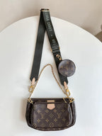 Louis Vuitton Multi-Pochette Accessories Monogram Green Strap
